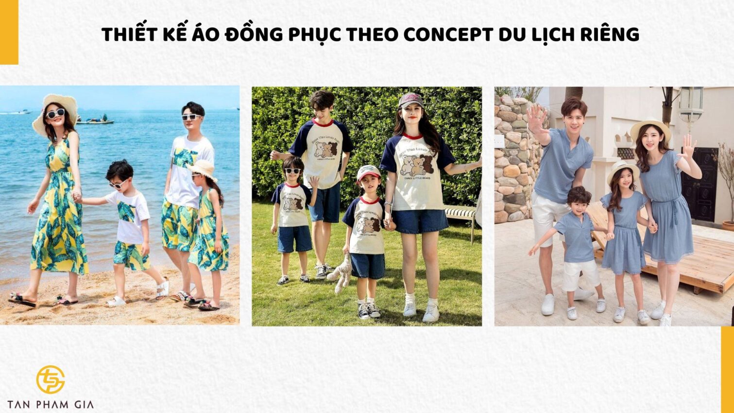 Áo Đồng Phục Du Lịch Gia Đình