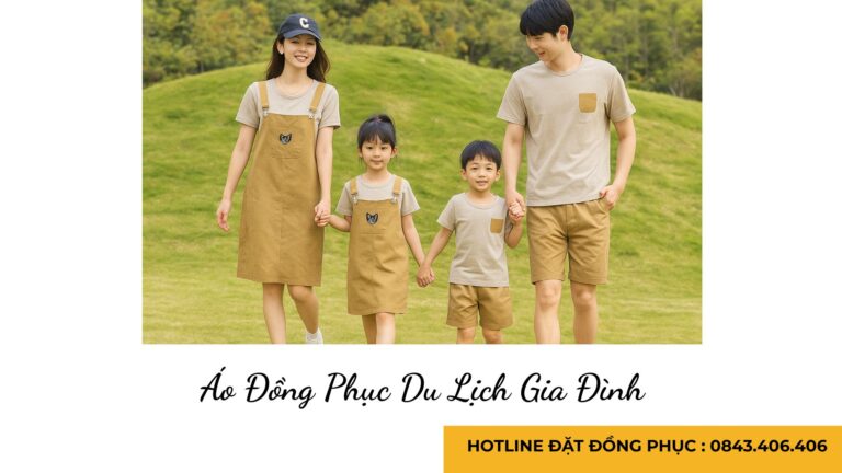 Áo Đồng Phục Du Lịch Gia Đình