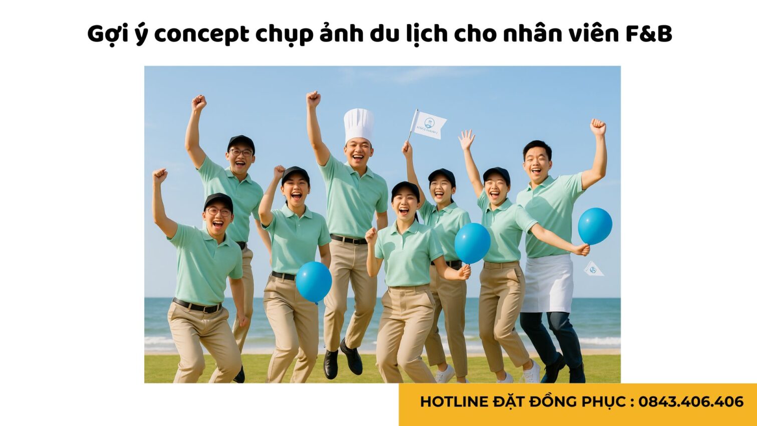 Áo Du Lịch Cho Nhân Viên Nhà Hàng