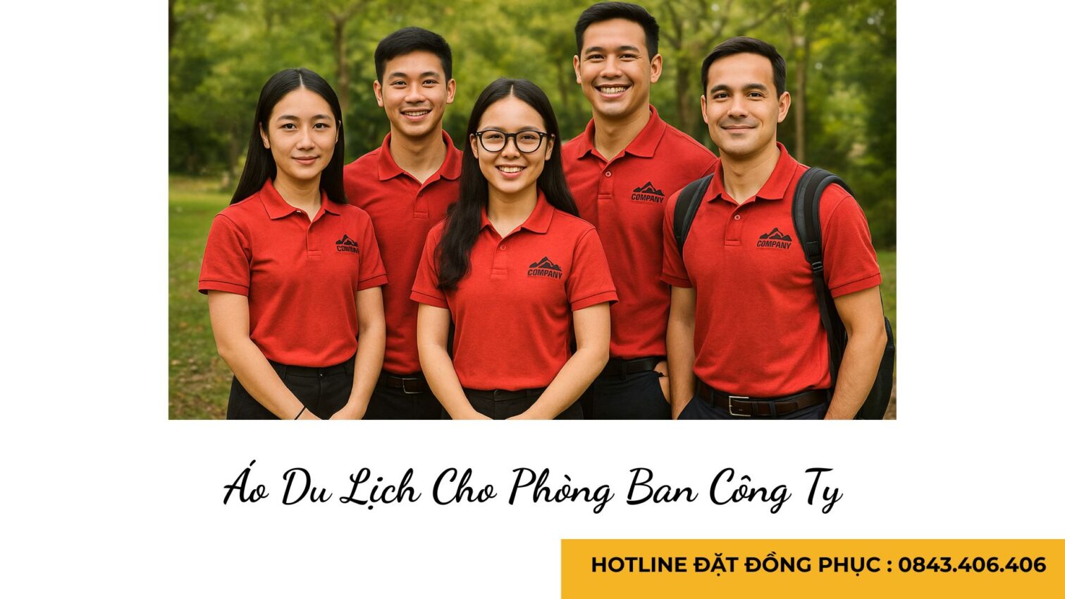 Áo Du Lịch Cho Phòng Ban Công Ty
