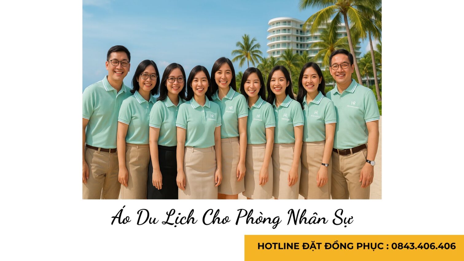Áo Du Lịch Cho Phòng Nhân Sự