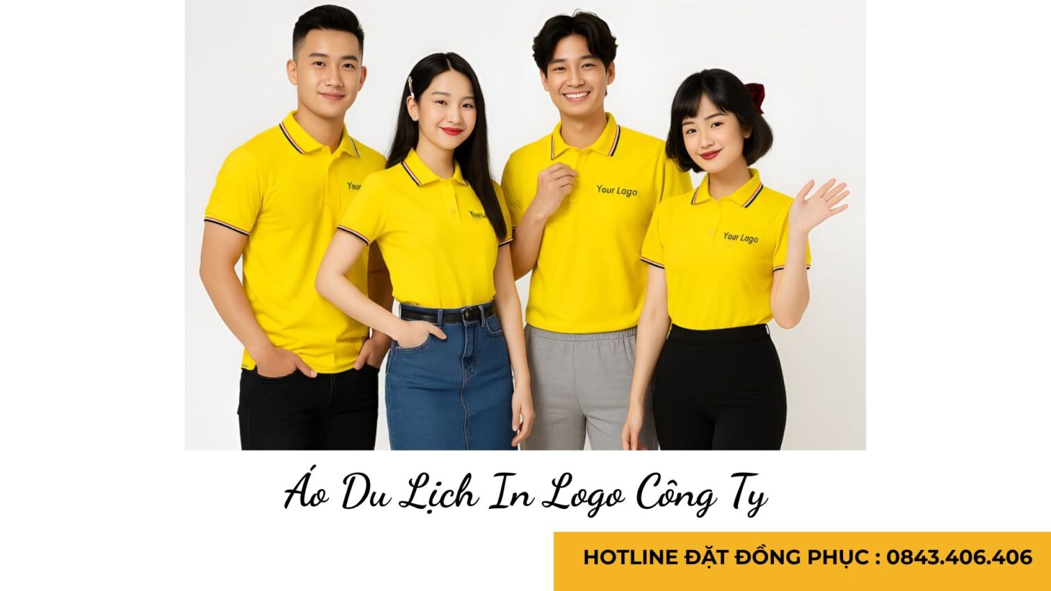 Áo Du Lịch In Logo Công Ty