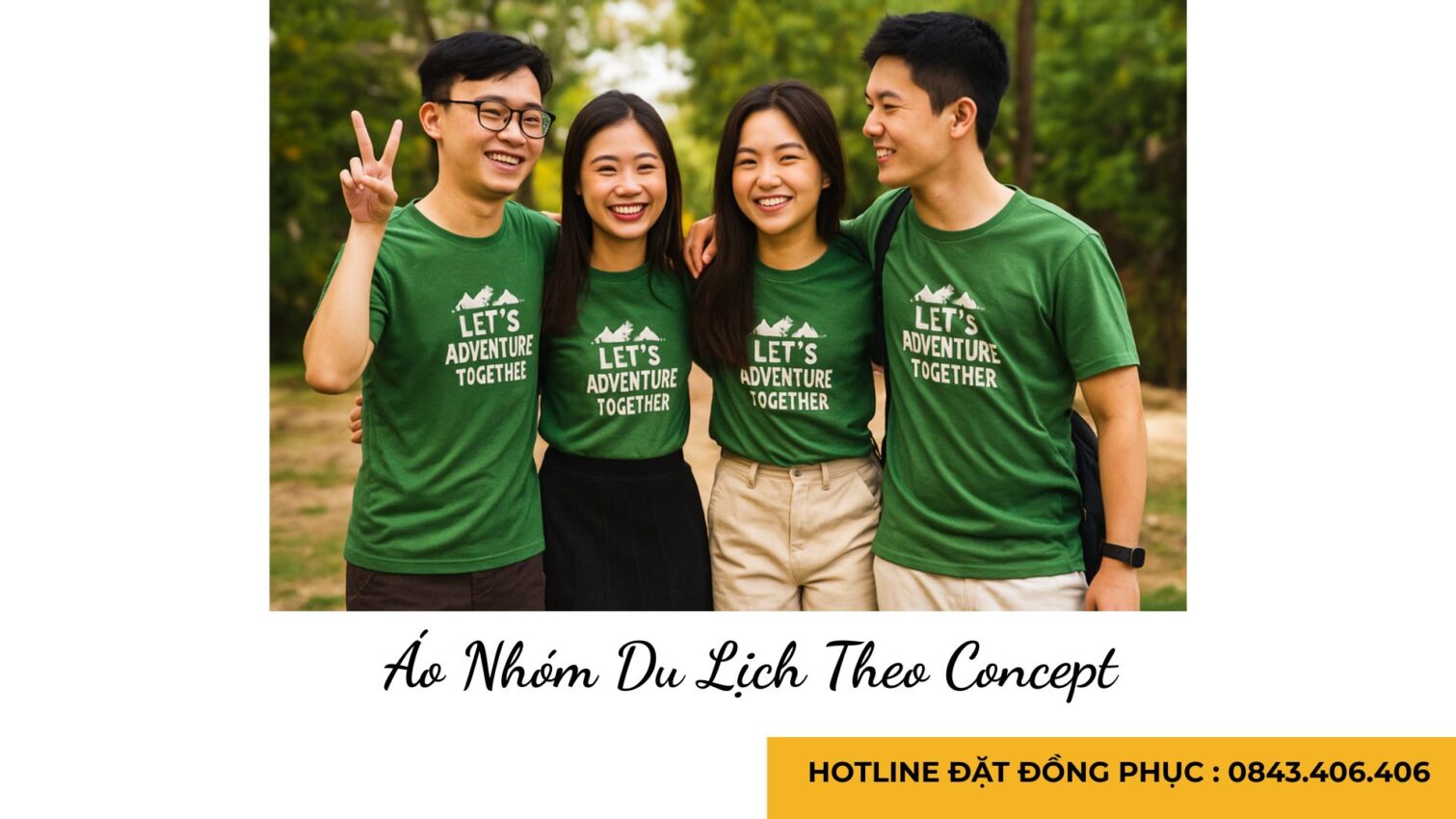 Áo Nhóm Du Lịch Theo Concept