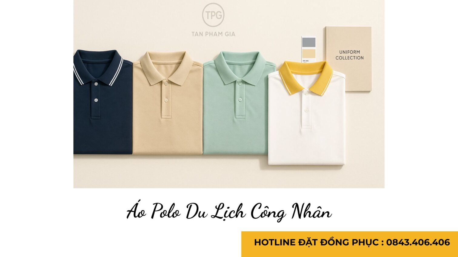 Áo Polo Du Lịch Công Nhân