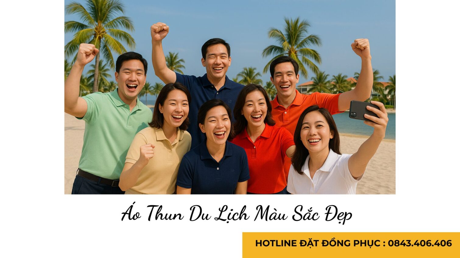 Áo Thun Du Lịch Màu Sắc Đẹp