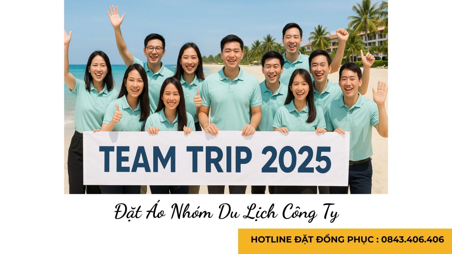 Đặt Áo Nhóm Du Lịch Công Ty