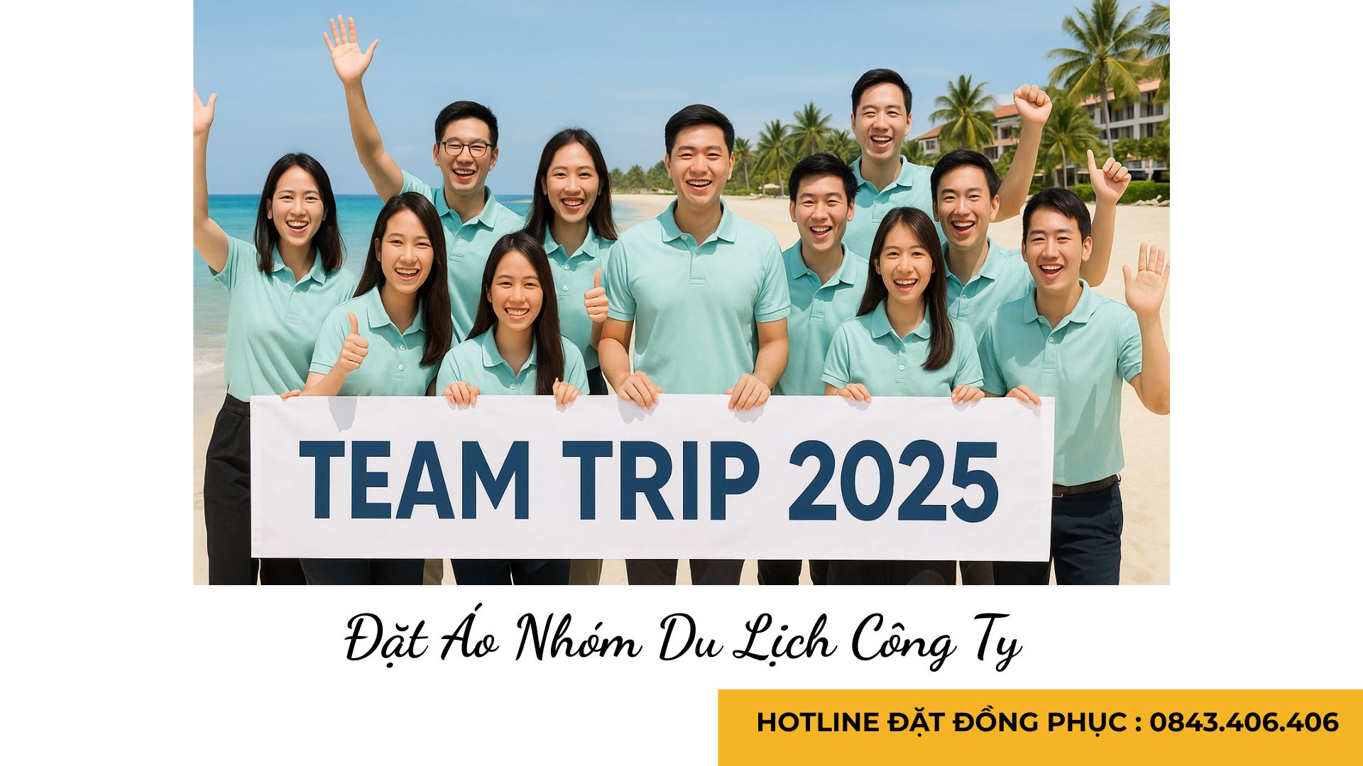 Đặt Áo Nhóm Du Lịch Công Ty