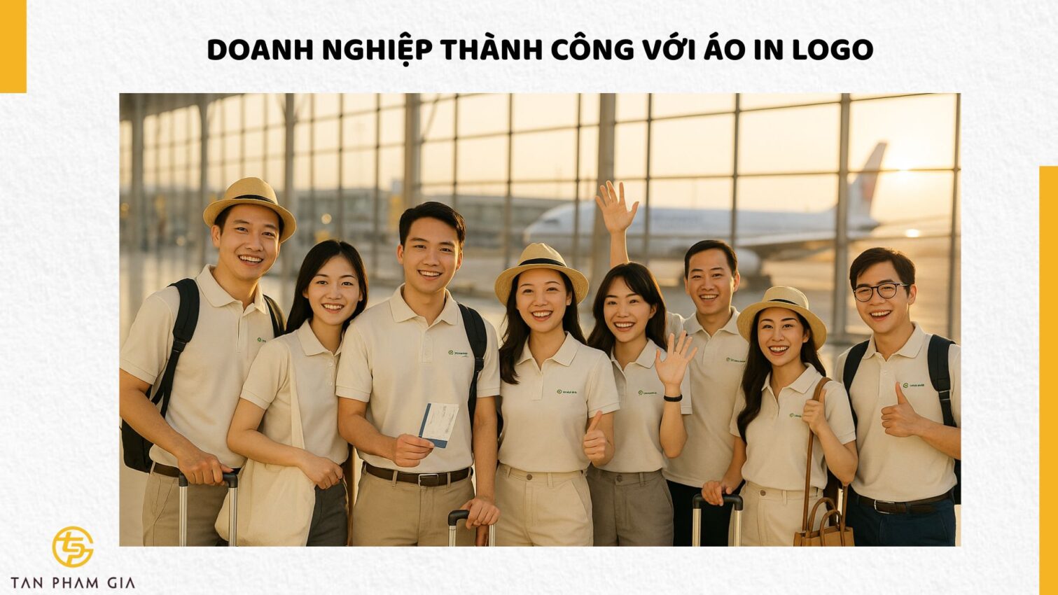 Đặt Đồng Phục Du Lịch In Logo