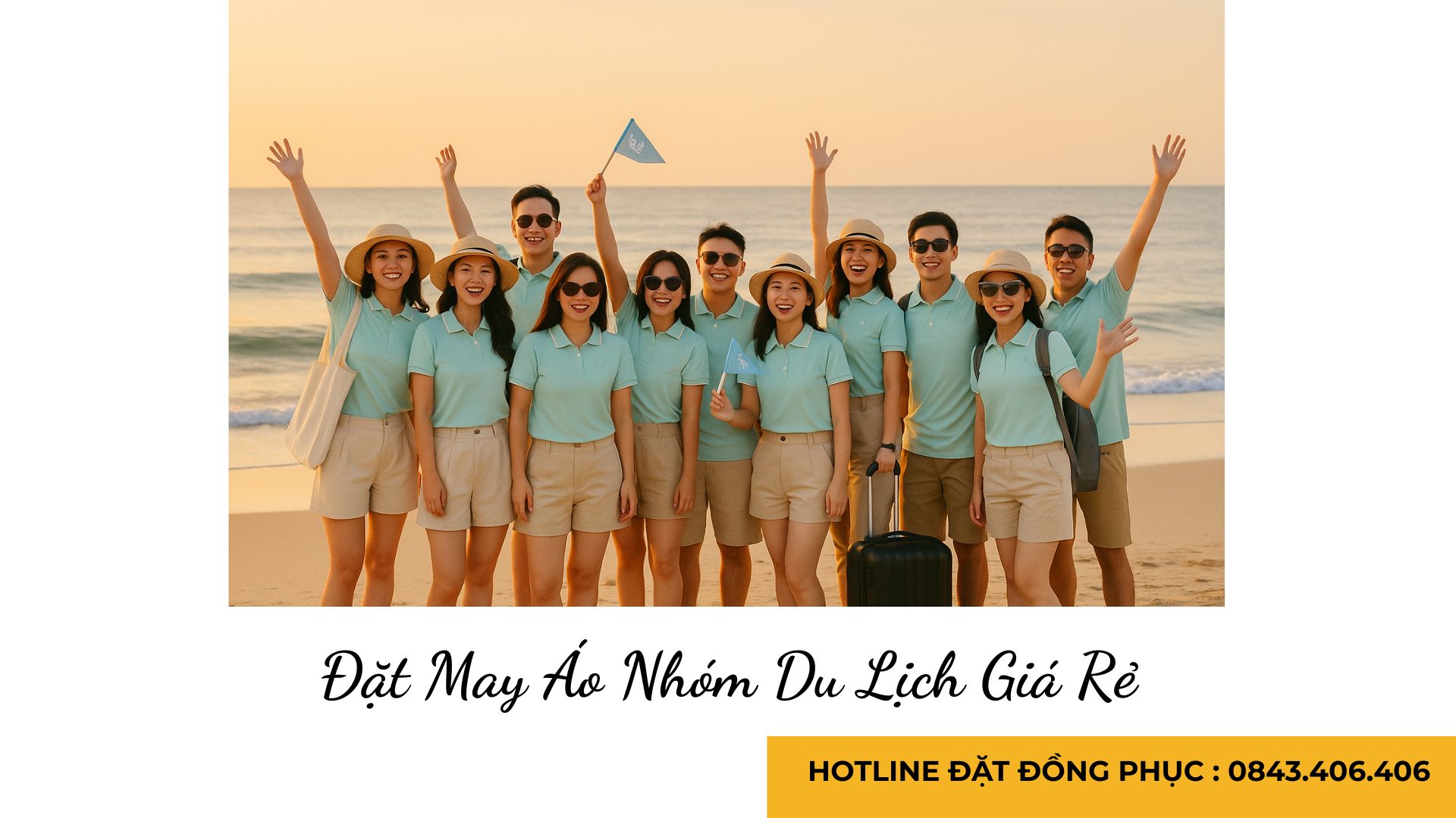 Đặt May Áo Nhóm Du Lịch Giá Rẻ