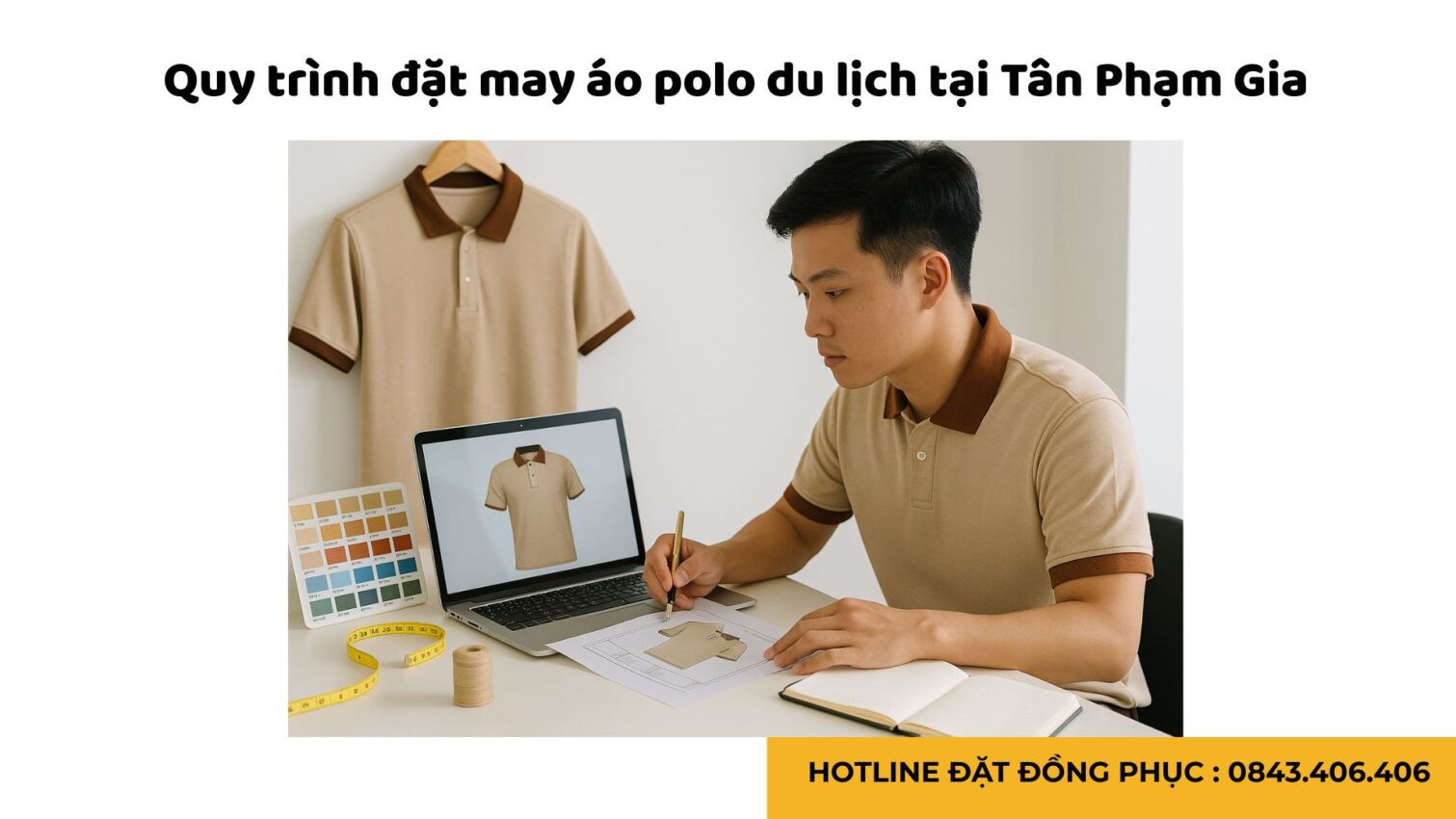 Đặt May Áo Polo Du Lịch Công Ty