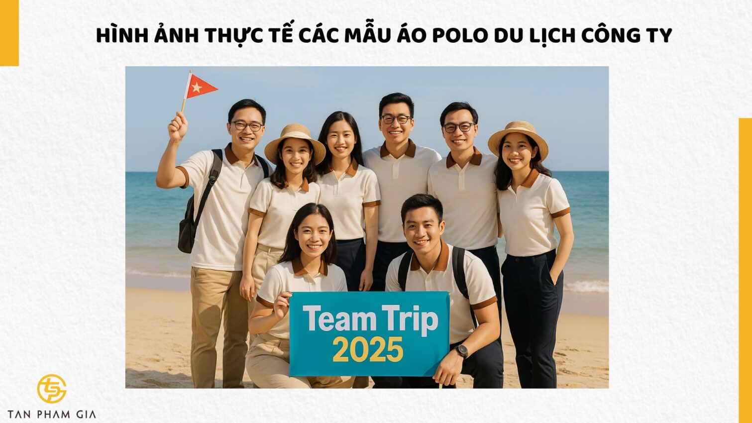 Đặt May Áo Polo Du Lịch Công Ty