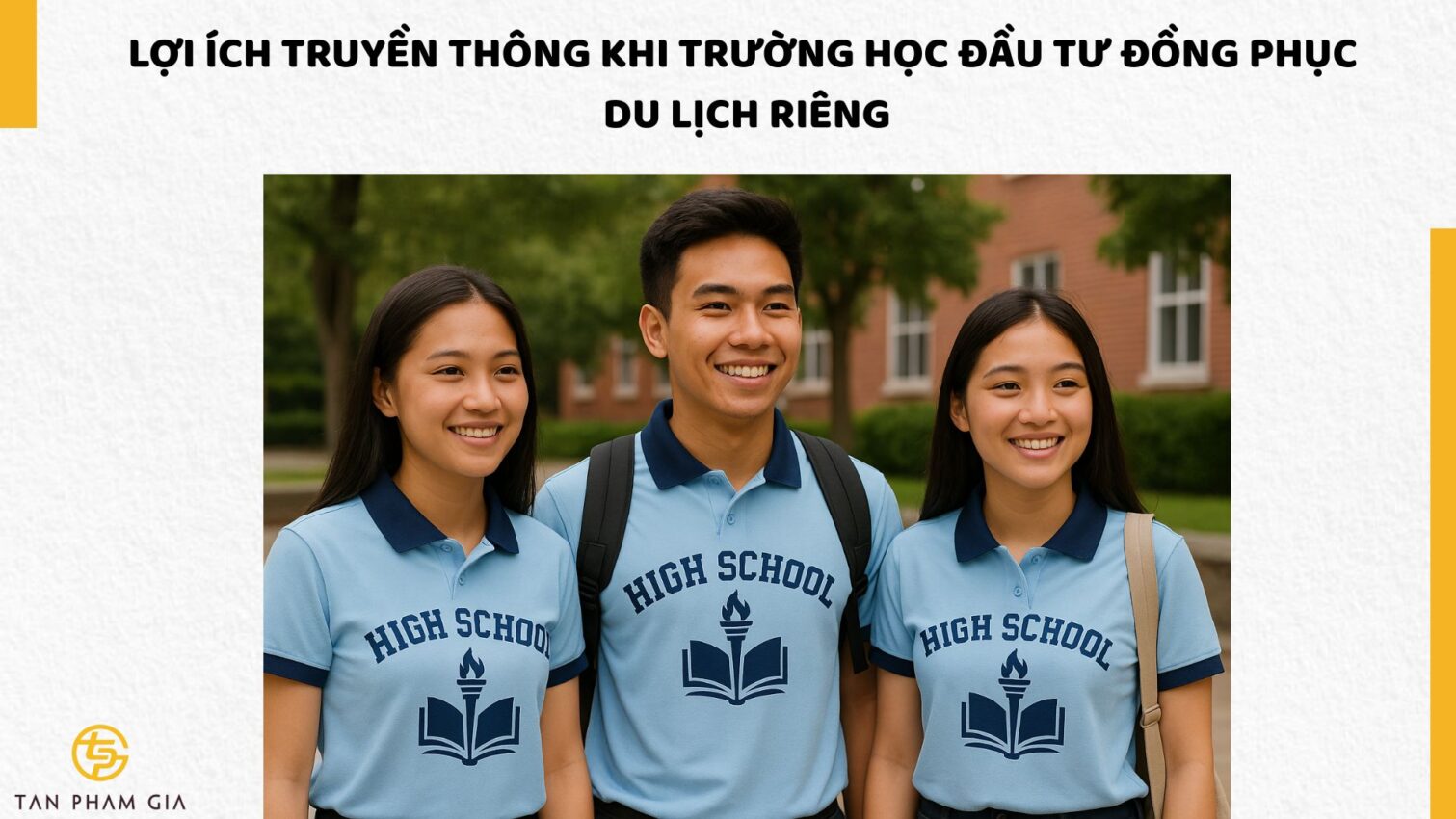Đồng Phục Du Lịch Cho Trường Học