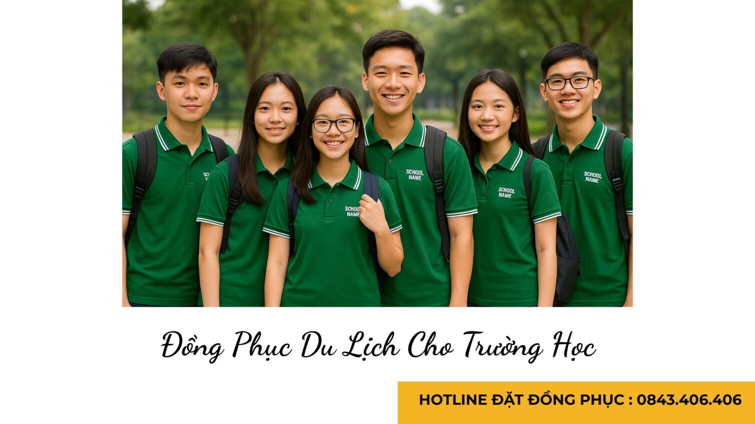 Đồng Phục Du Lịch Cho Trường Học