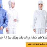 Đồng phục bảo hộ lao động cho công nhân chế biến thực phẩm Đồng phục bảo hộ lao động cho công nhân chế biến thực phẩm