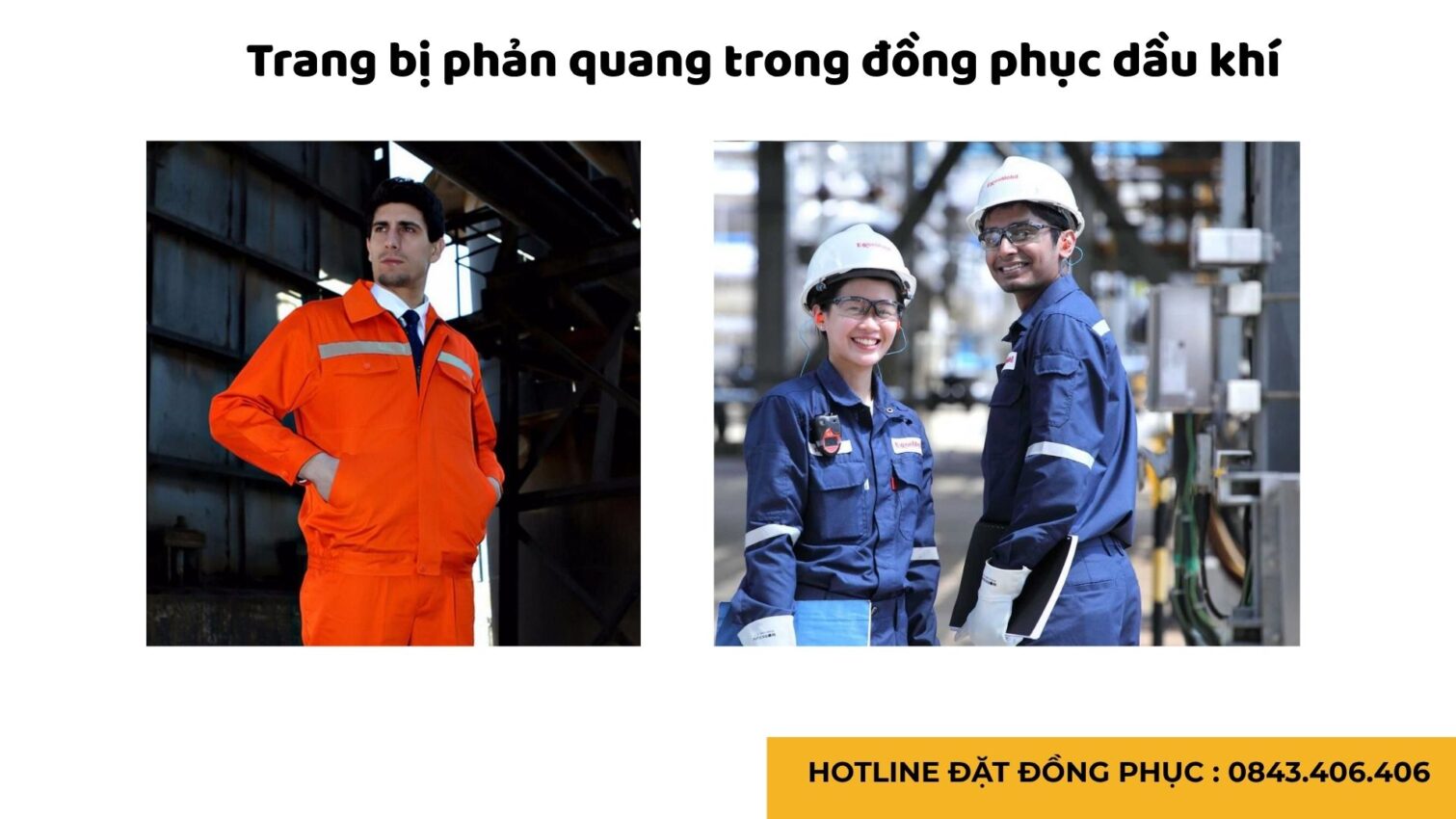 Đồng phục bảo hộ lao động cho công nhân dầu khí