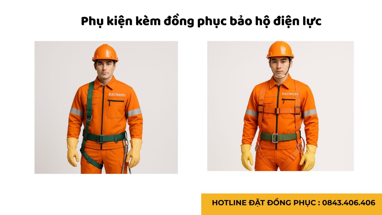 Đồng phục bảo hộ lao động cho công nhân điện lực