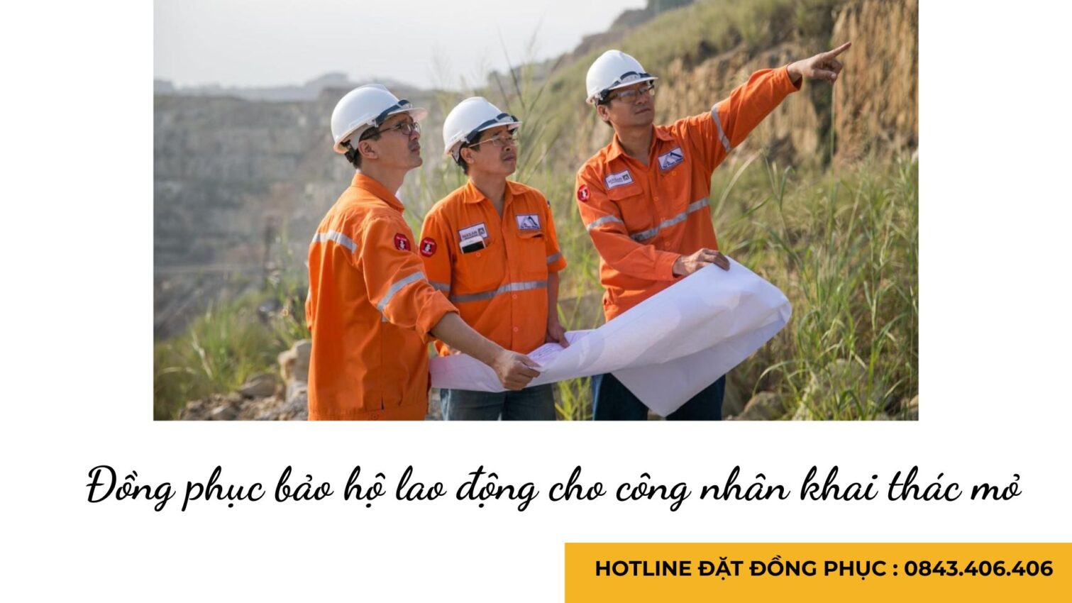 Đồng phục bảo hộ lao động cho công nhân khai thác mỏ