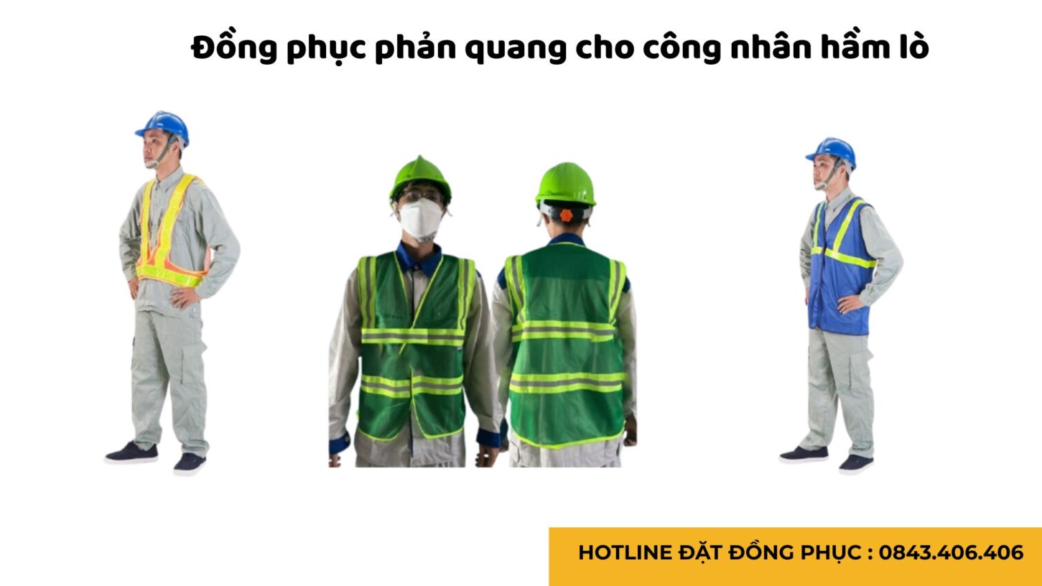 Đồng phục bảo hộ lao động cho công nhân khai thác mỏ