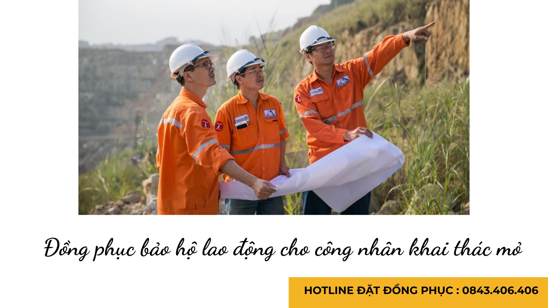 Đồng phục bảo hộ lao động cho công nhân khai thác mỏ