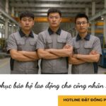 Đồng phục bảo hộ lao động cho công nhân nhà máy