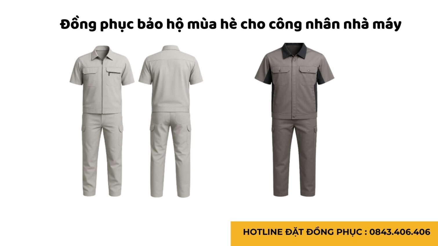 Đồng phục bảo hộ lao động cho công nhân nhà máy