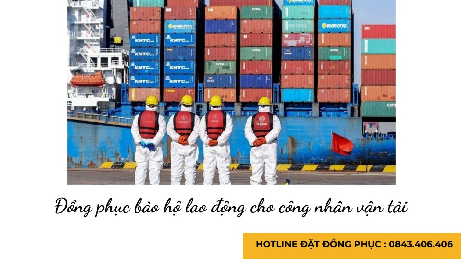 Đồng phục bảo hộ lao động cho công nhân vận tải