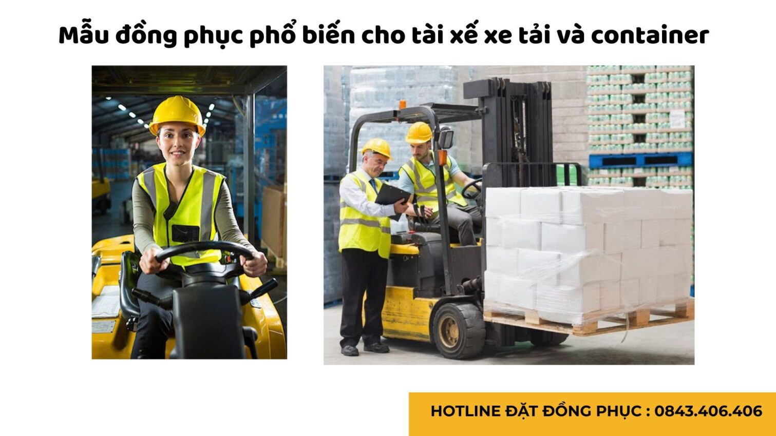 Đồng phục bảo hộ lao động cho công nhân vận tải