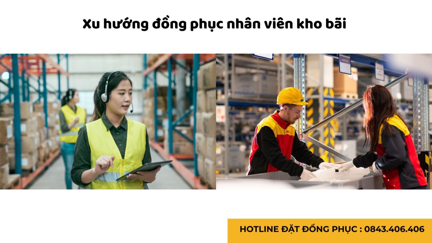 Đồng phục bảo hộ lao động cho nhân viên kho bãi