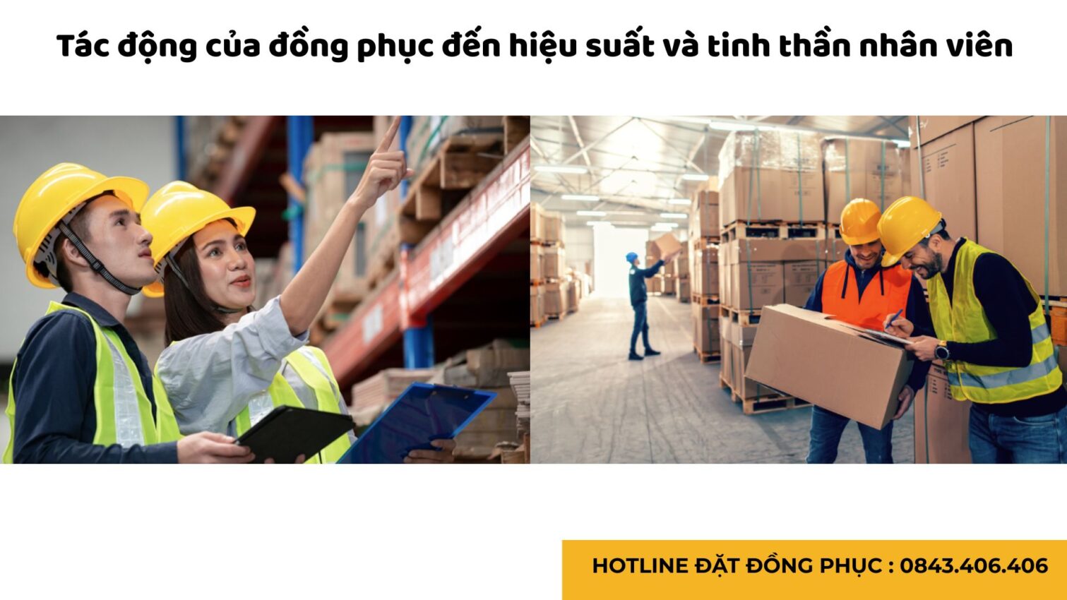 Đồng phục bảo hộ lao động cho nhân viên kho bãi