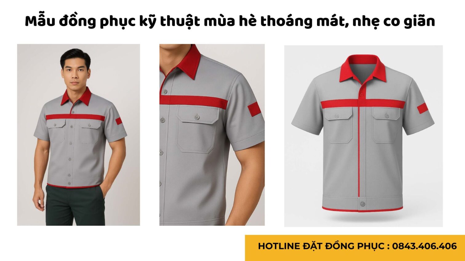 Đồng phục bảo hộ lao động cho nhân viên kỹ thuật