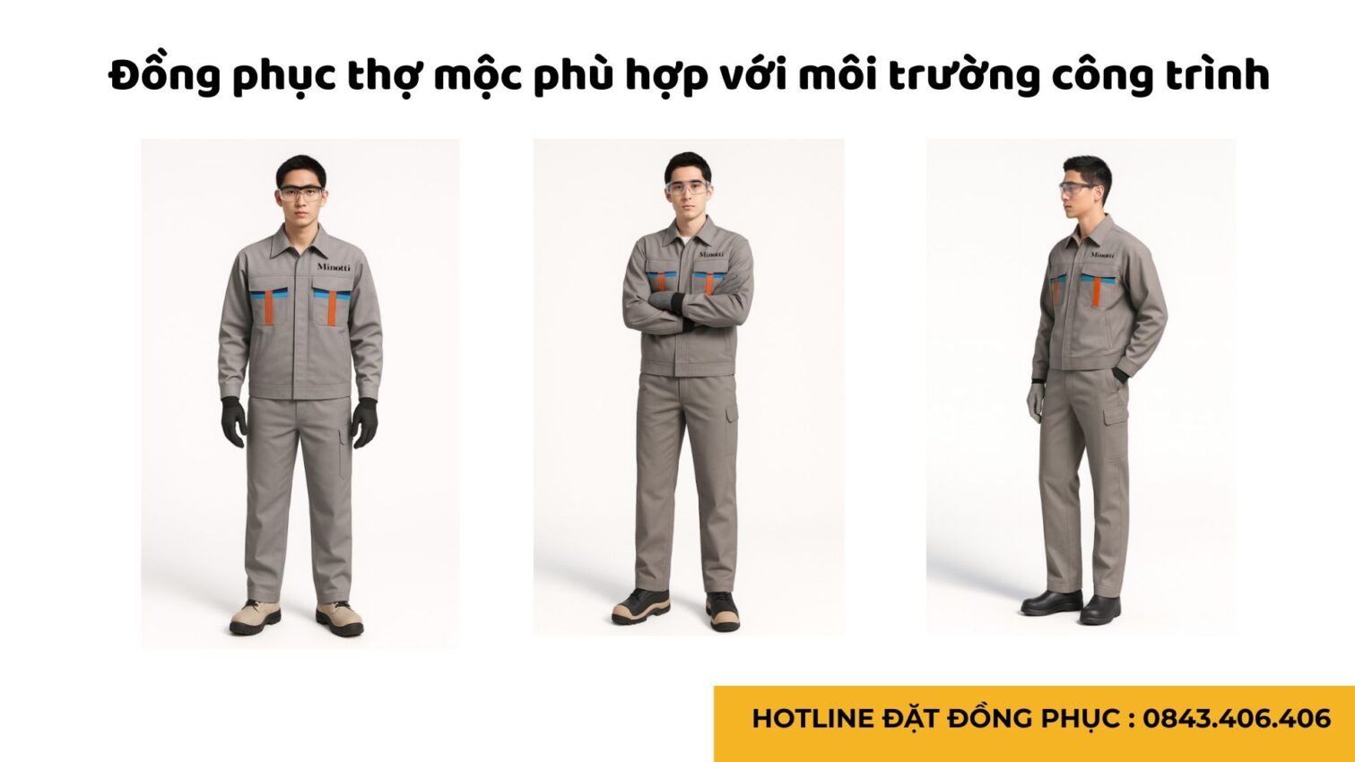 Đồng phục bảo hộ lao động cho thợ mộc
