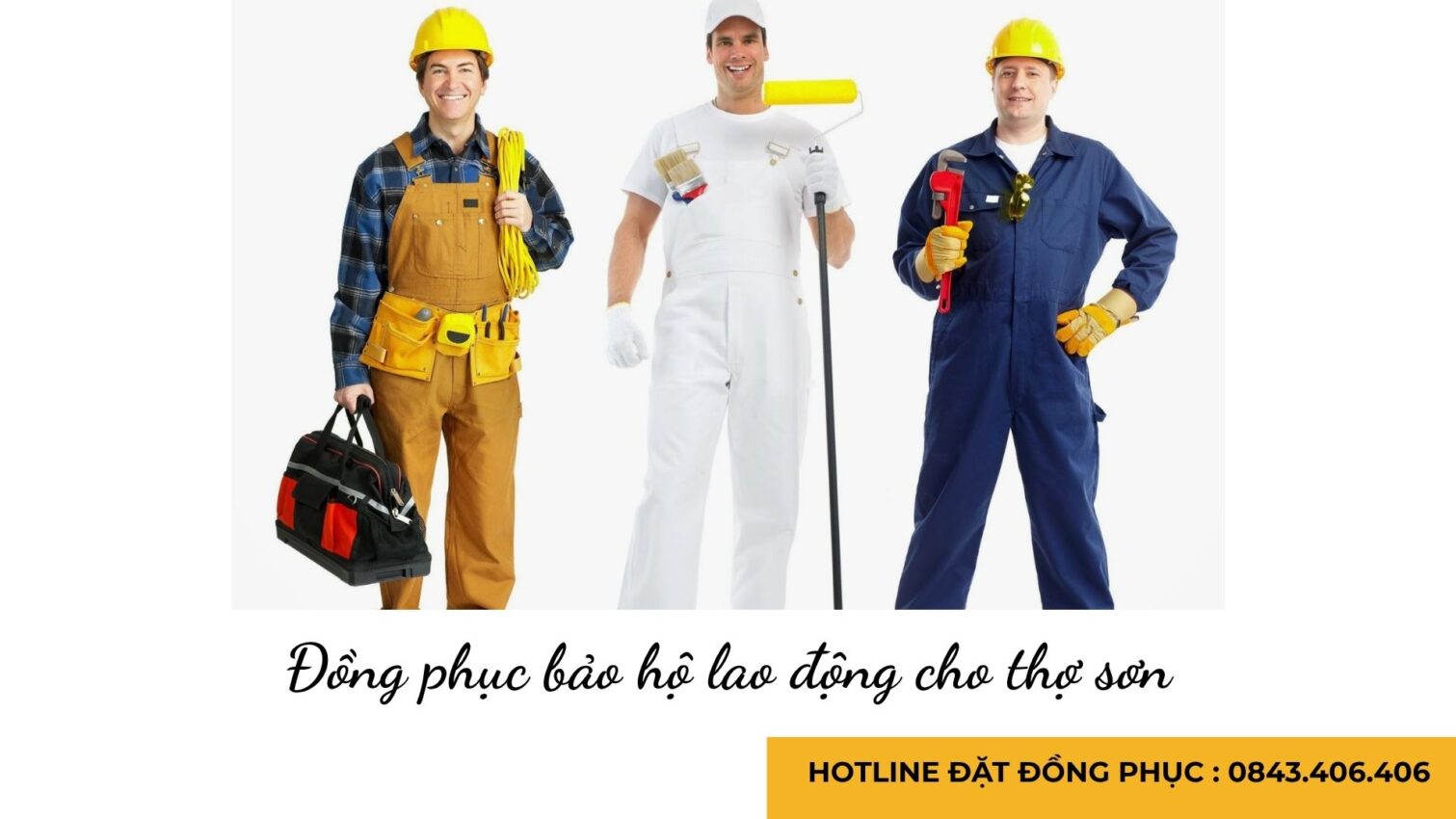 Đồng phục bảo hộ lao động cho thợ sơn