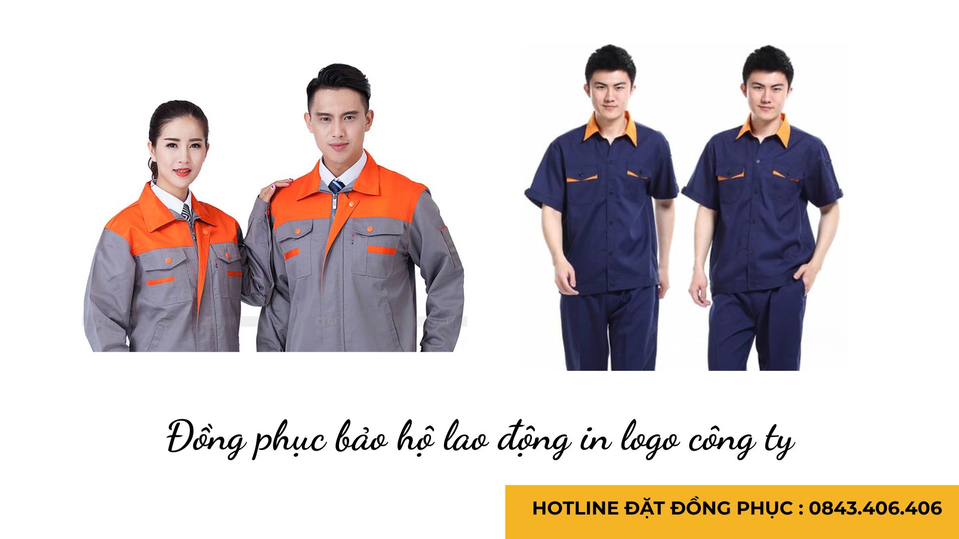 Đồng phục bảo hộ lao động in logo công ty