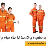 Đồng phục bảo hộ lao động in phản quang
