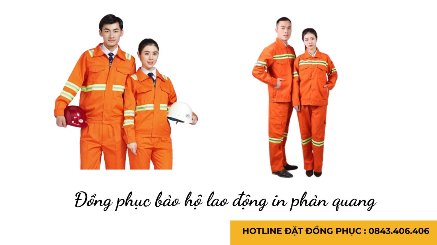 Đồng phục bảo hộ lao động in phản quang