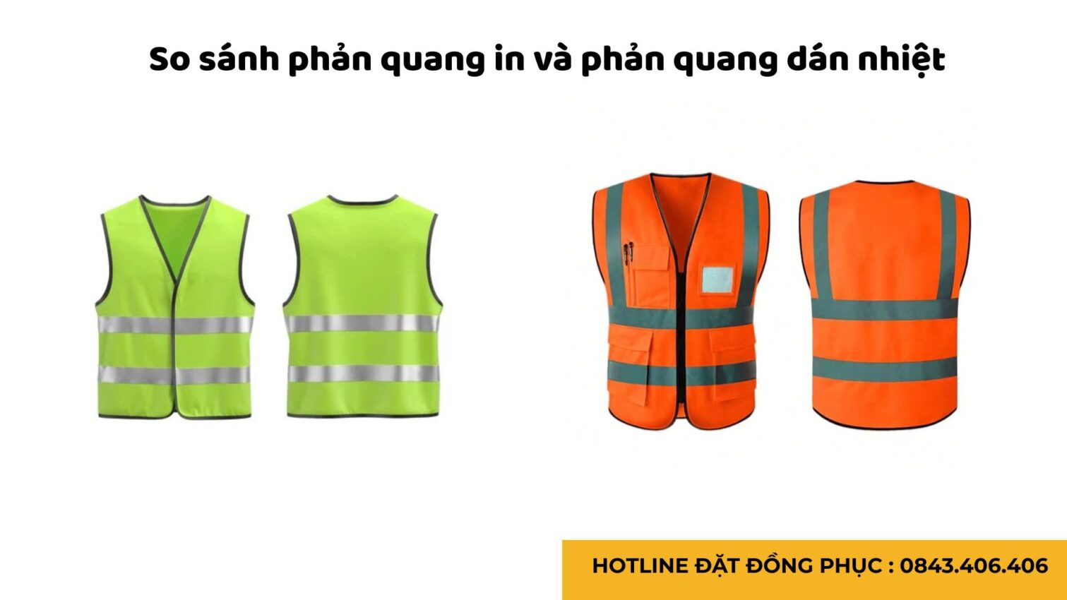 Đồng phục bảo hộ lao động in phản quang