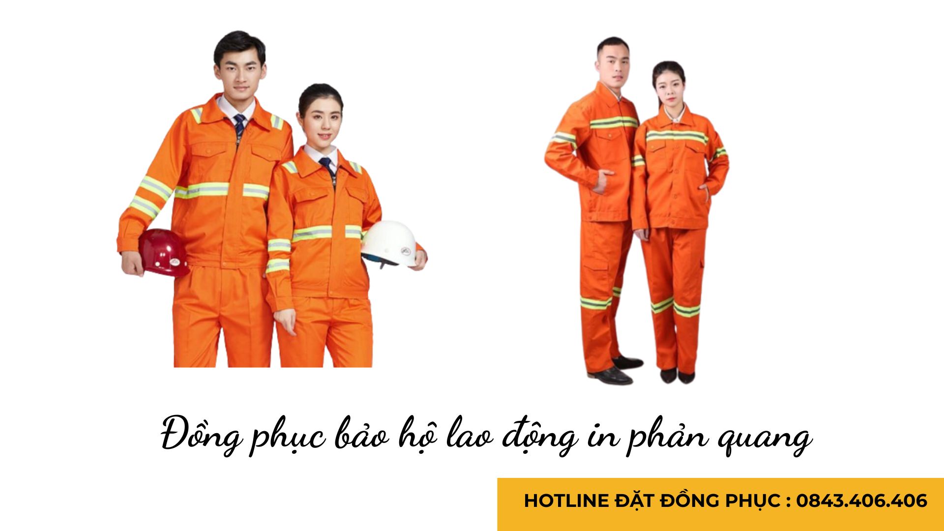 Đồng phục bảo hộ lao động in phản quang