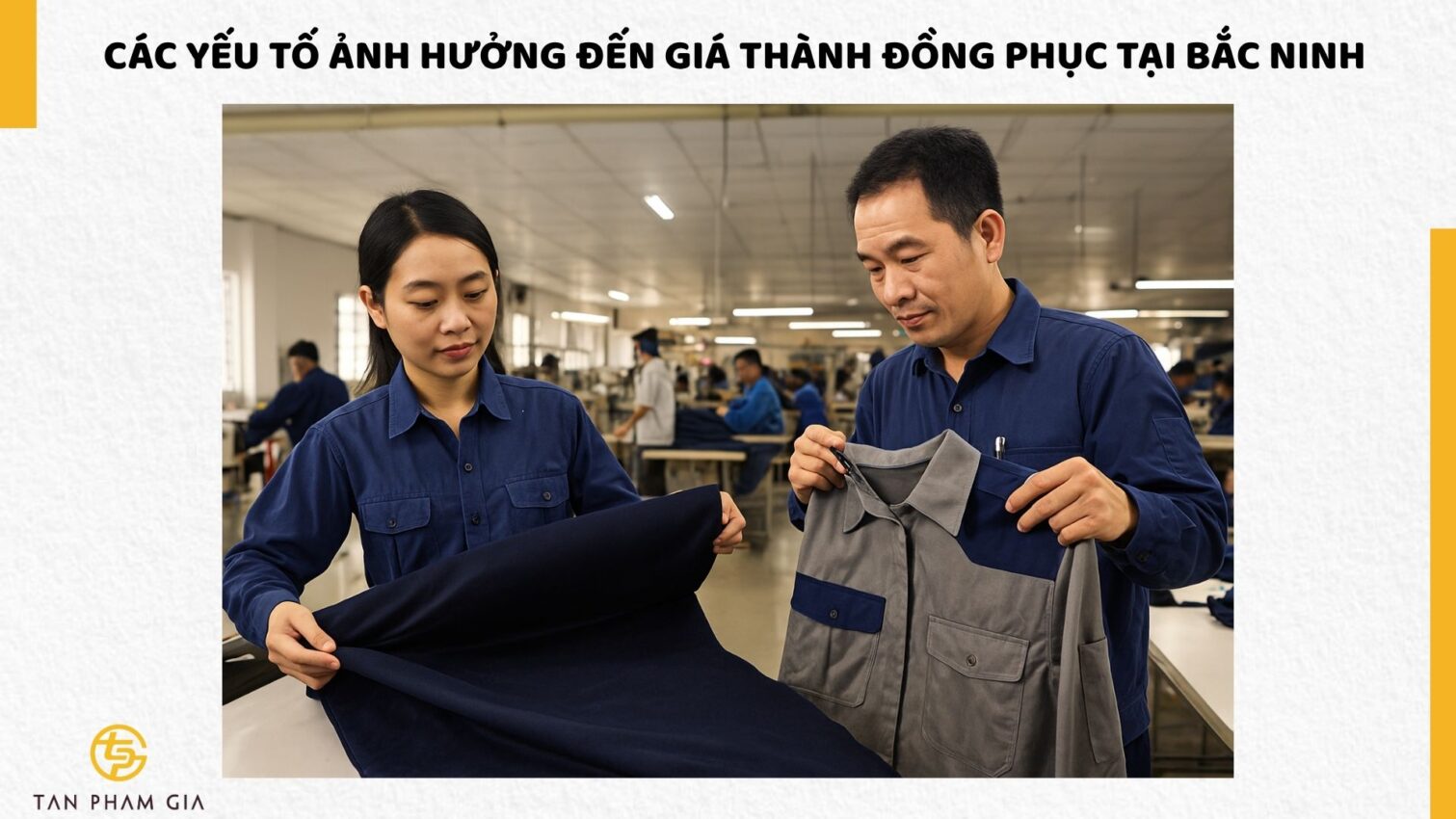 Đồng phục bảo hộ lao động tại Bắc Ninh
