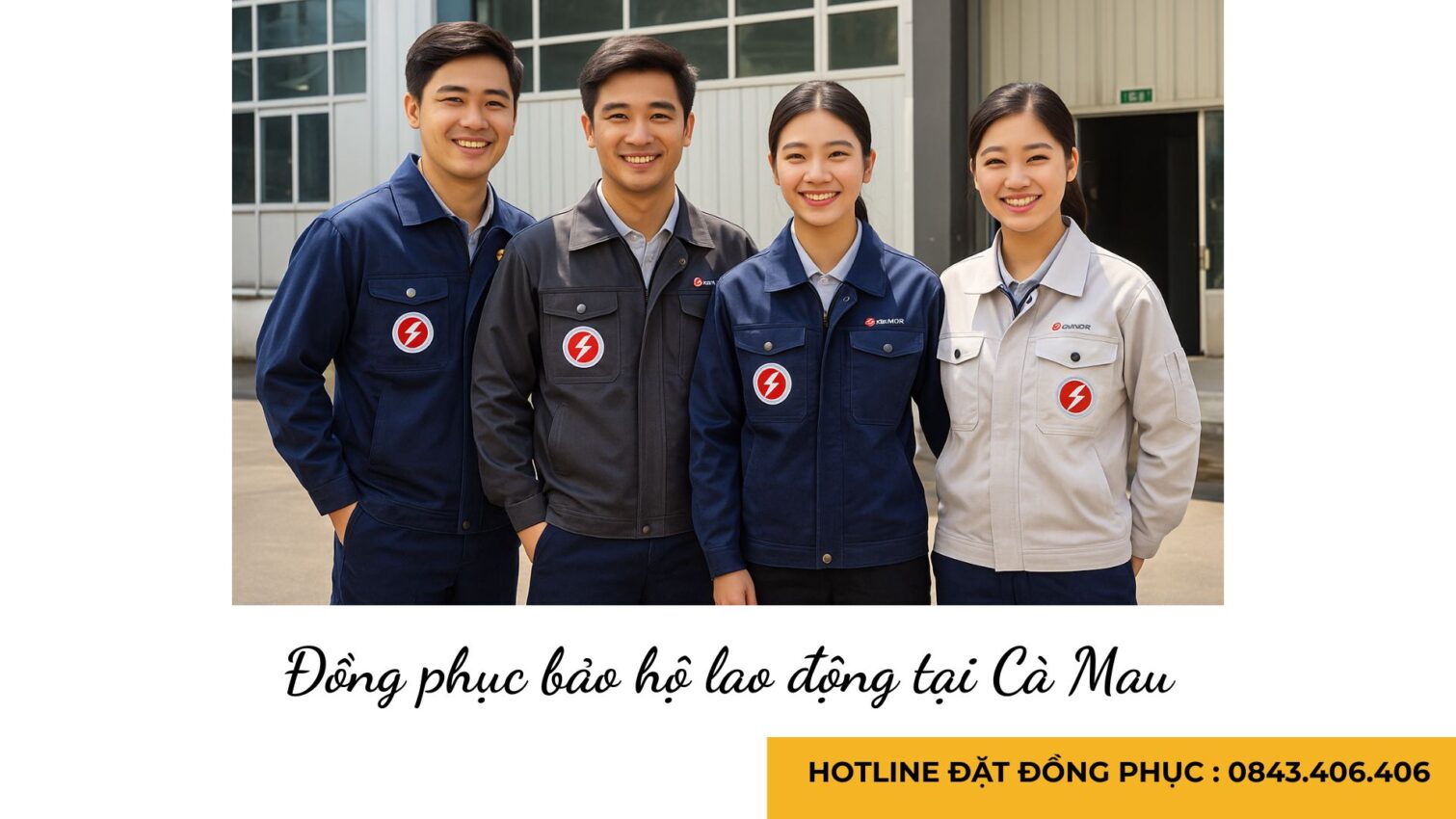 Đồng phục bảo hộ lao động tại Cà Mau