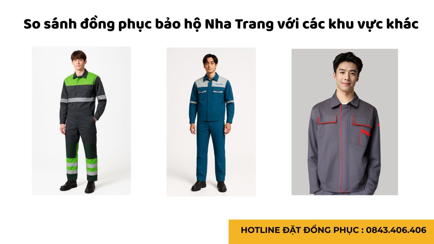 Đồng phục bảo hộ lao động tại Nha Trang