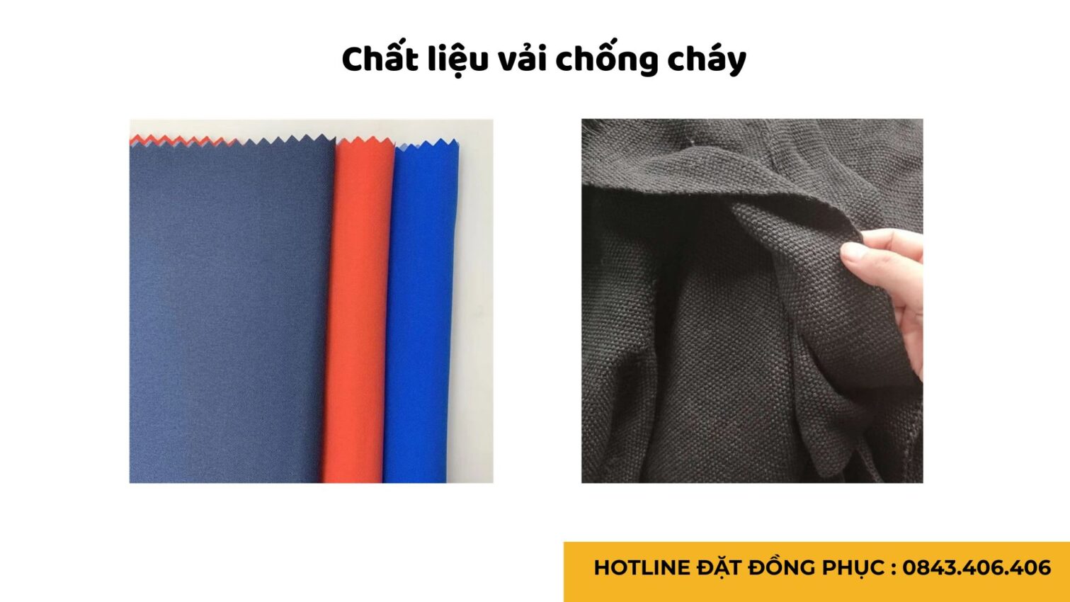 Đồng phục bảo hộ lao động vải chống cháy