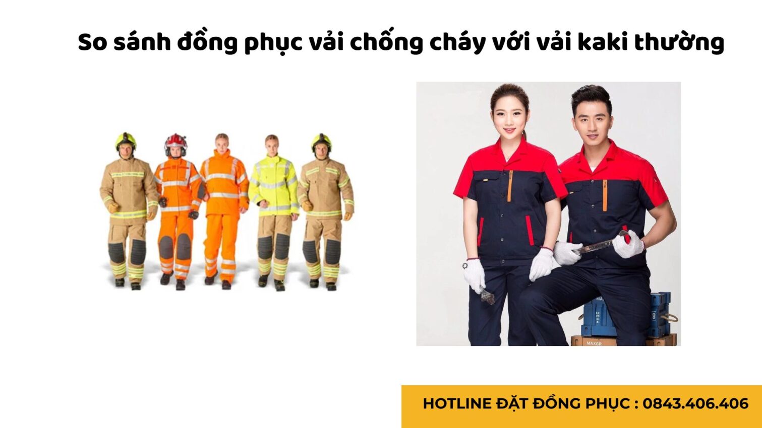 Đồng phục bảo hộ lao động vải chống cháy