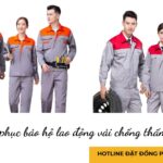 Đồng phục bảo hộ lao động vải chống thấm nước Đồng phục bảo hộ lao động vải chống thấm nước