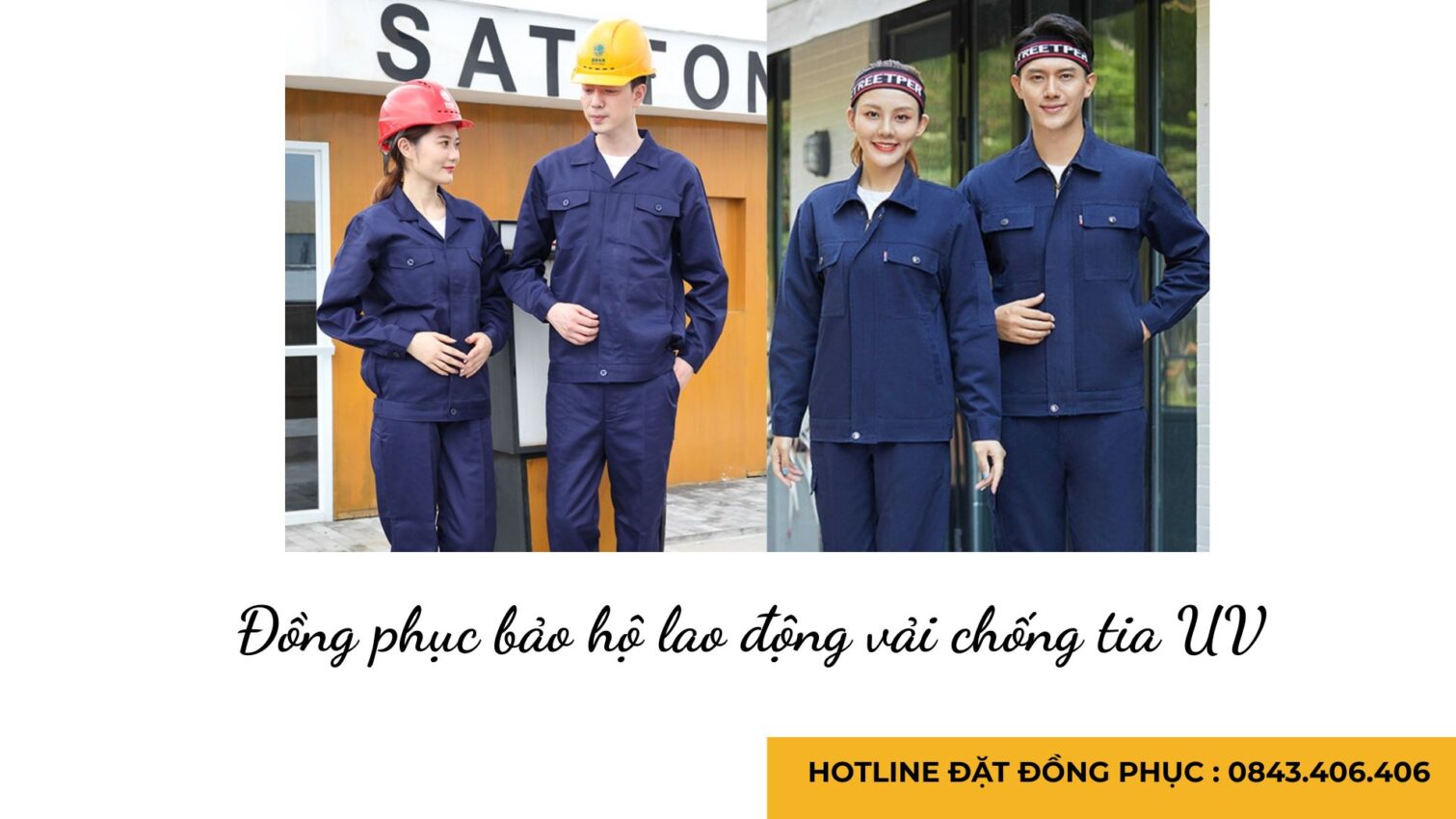 Đồng phục bảo hộ lao động vải chống tia UV