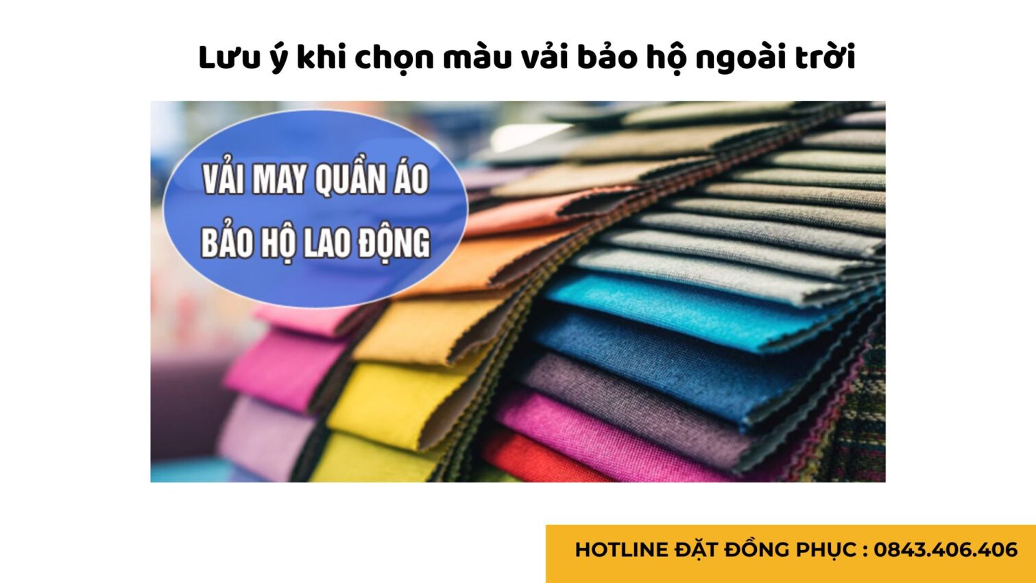 Đồng phục bảo hộ lao động vải chống tia UV