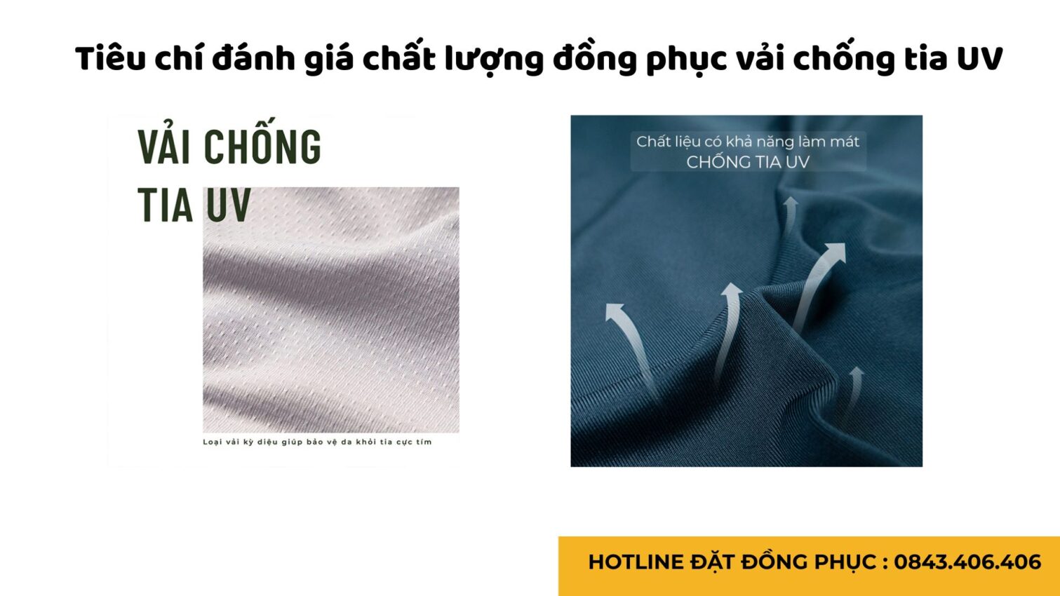 Đồng phục bảo hộ lao động vải chống tia UV