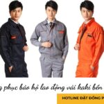 Đồng phục bảo hộ lao động vải kaki bền chắc Đồng phục bảo hộ lao động vải kaki bền chắc