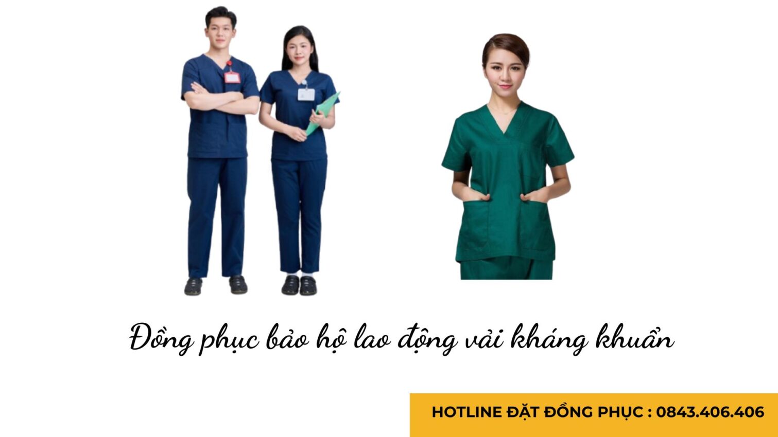 Đồng phục bảo hộ lao động vải kháng khuẩn