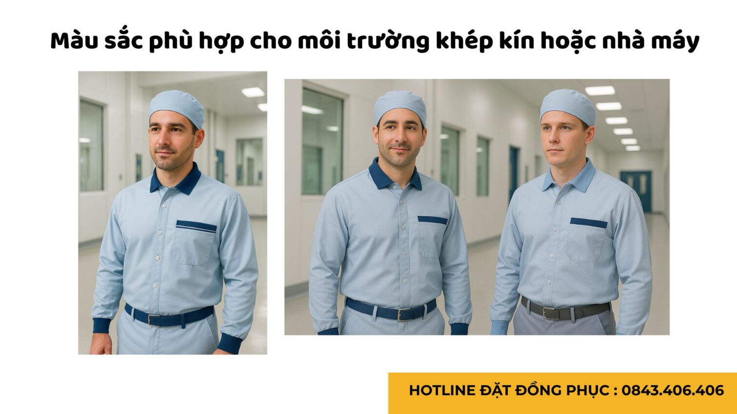 Đồng phục bảo hộ lao động vải kháng khuẩn