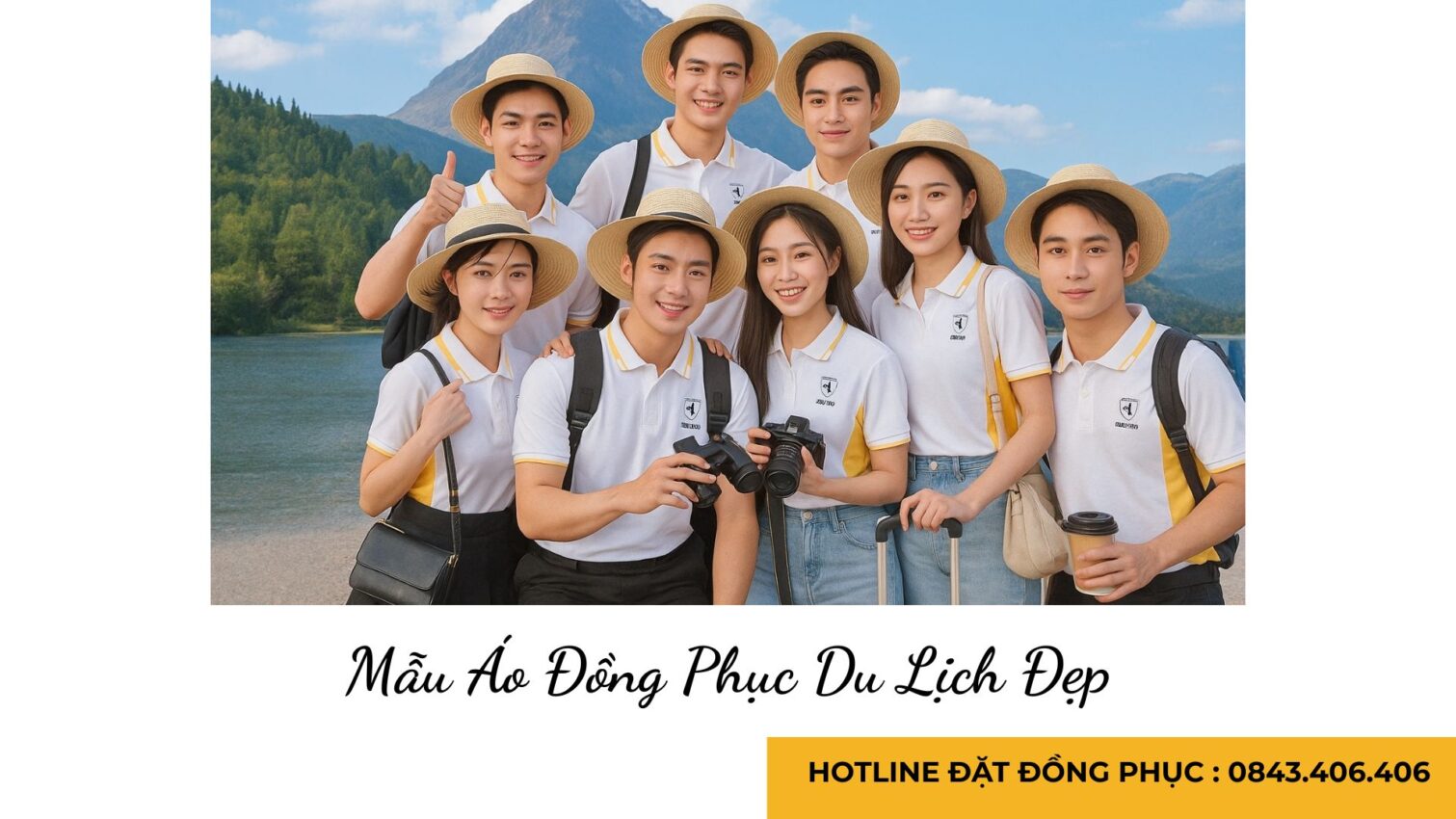 Mẫu Áo Đồng Phục Du Lịch Đẹp